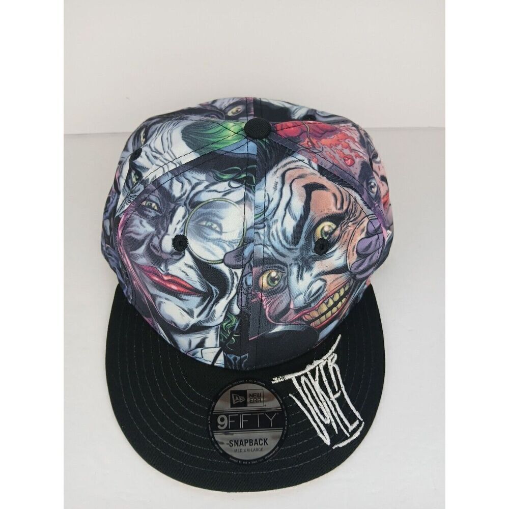 New Era Exclusive Batman The Joker All Over Print 9Fifty SnapBack Adjustable New - Picture 7 of 16